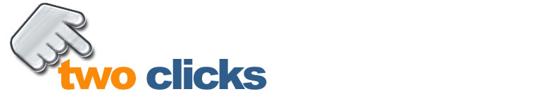 Two Clicks Digital Downloads Logo